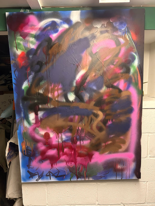 A mess 36x48 in